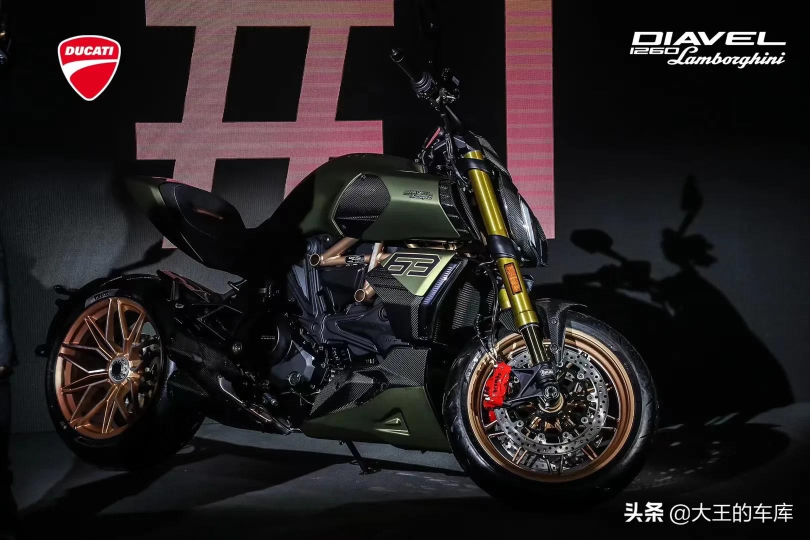 杜卡迪大魔鬼diavel兰博基尼限量版,杜卡迪大魔鬼兰博基尼限量版1260s