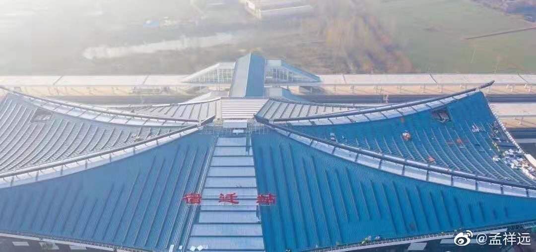 睢宁站是不是观音机场站,睢宁观音机场火车站