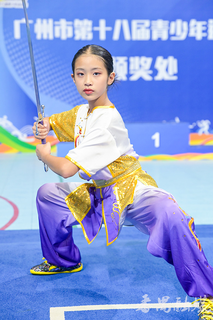 少年竞风流！番禺区代表队在广州市第十八届青少年运动会武术套路比赛中夺得金牌总数、团体总分双料冠军