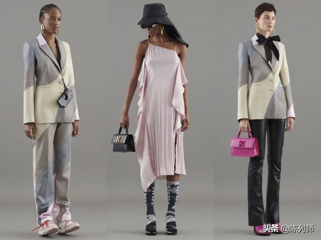 offwhite风格,白色品牌陈列搭配