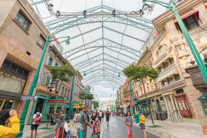 新加坡环球影城项目,新加坡环球影城都有什么项目