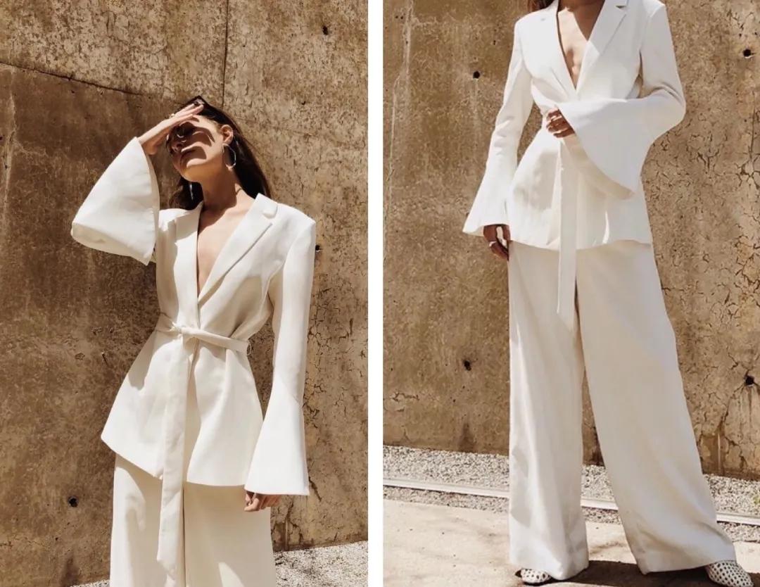 一套西装又正式又休闲,30-35岁女性春季穿搭西装