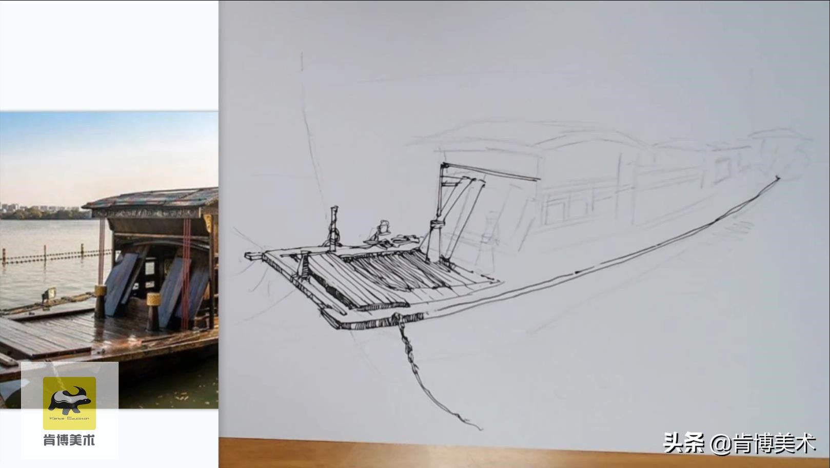 钢笔画画能画出什么好看的东西,超简单的钢笔画快动手画起来吧