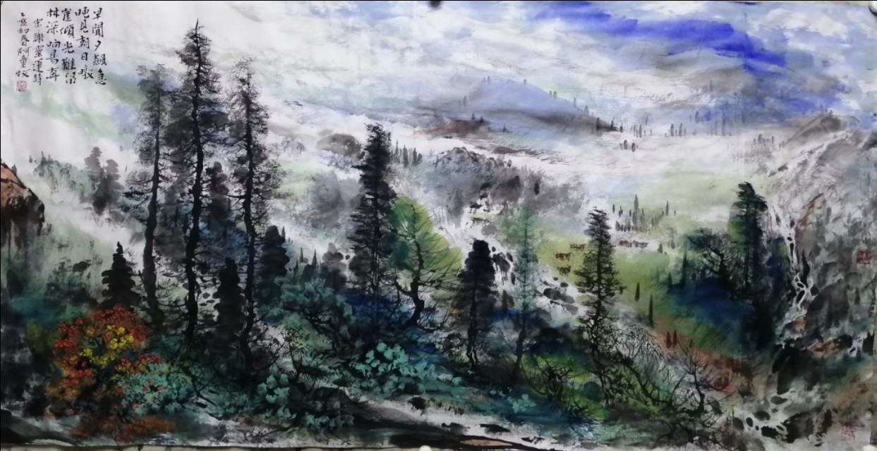 山不在高有仙则名*疆新**有个博格达