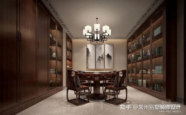 129法式轻奢别墅装修实景案例欣赏,名家中式别墅装修风格