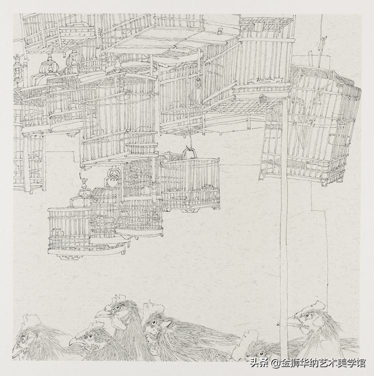 贺勇画家作品,贺勇画家