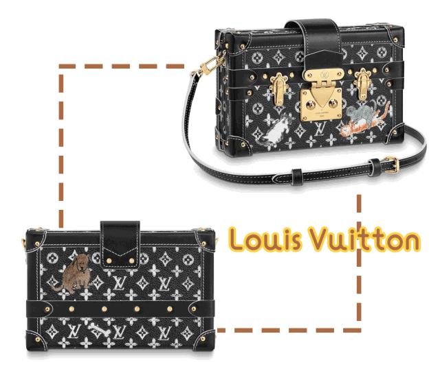 lv双肩包动物园,lv狗包