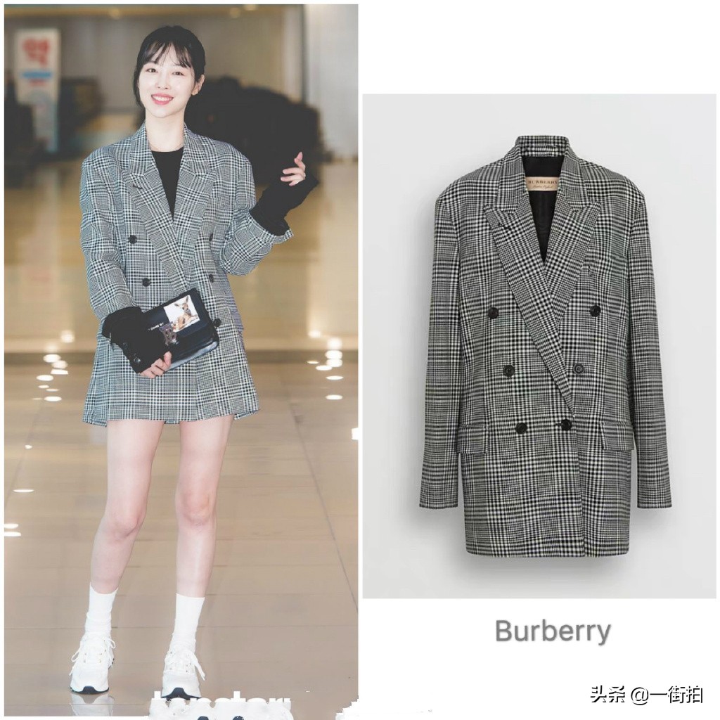 崔雪莉竟然会神奇魔法，沉稳的西服也可以这么时尚？