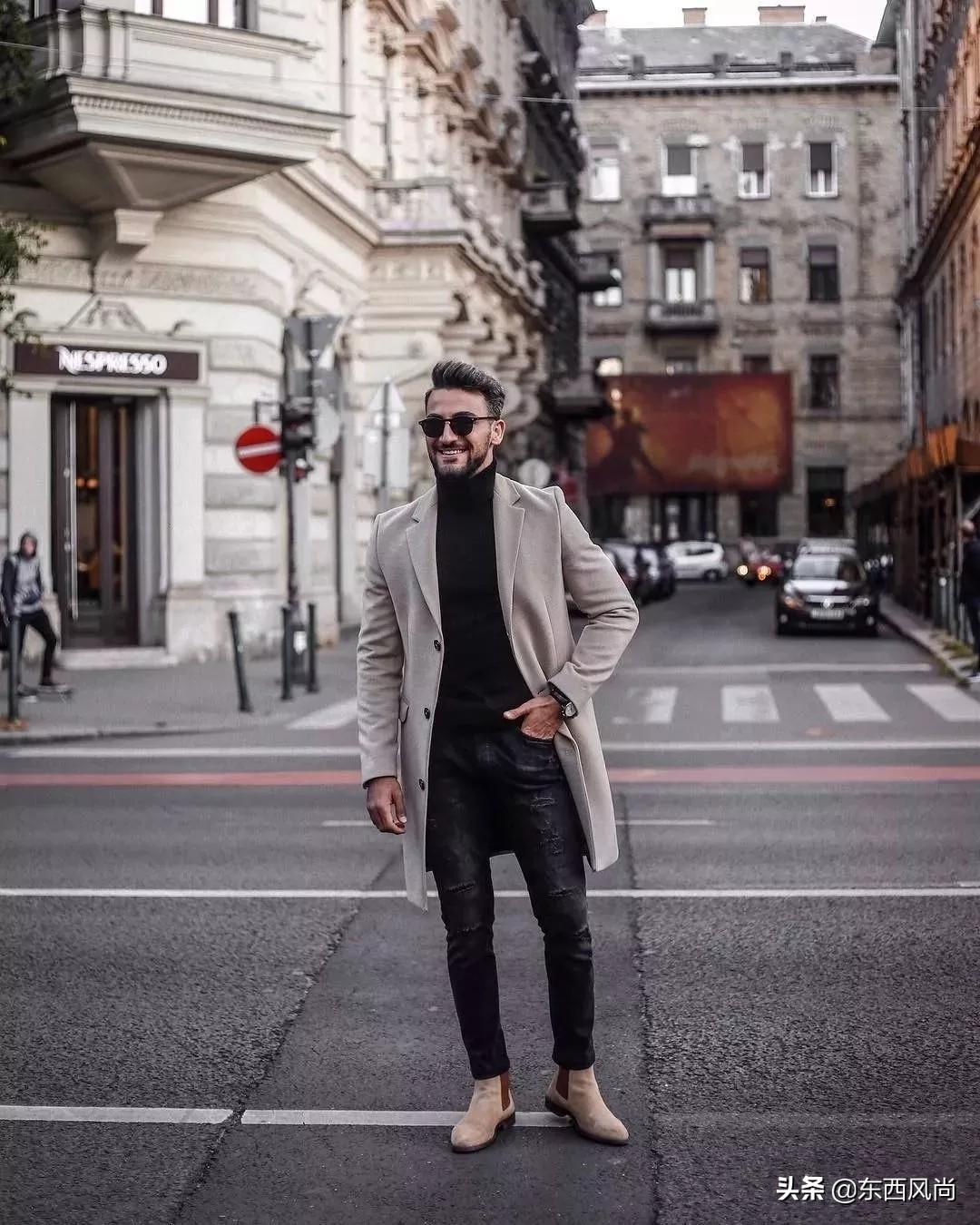 解开和扣上大衣扣子,解开你的扣子