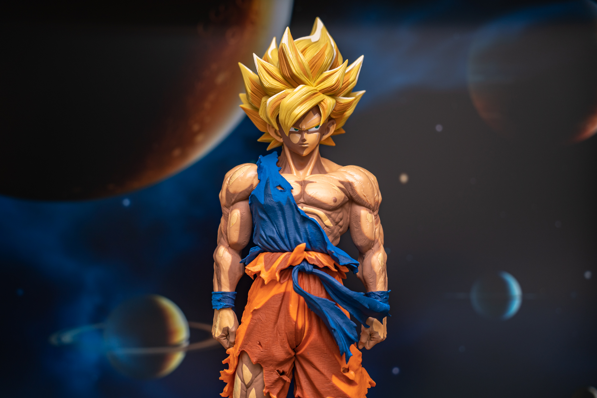 从漫画里走出来的男人孙悟空七龙珠眼镜厂SMSP手办