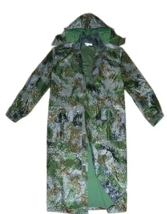 军营新款中款加厚雨衣,军用雨衣解放军
