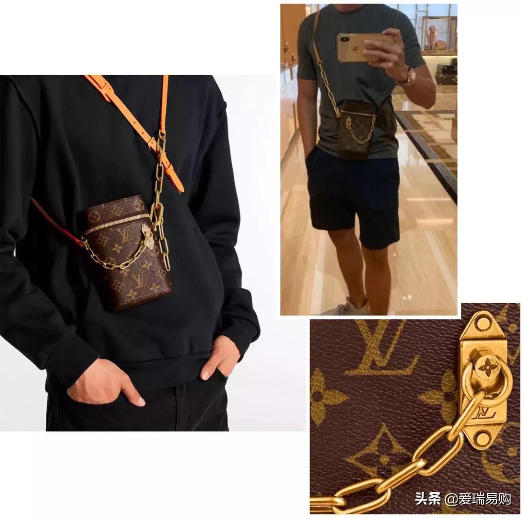 lv包包方盒子男,lv中古包男士8成新