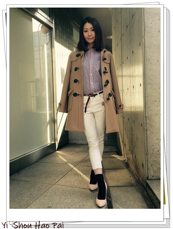 格纹日系衬衫,格纹衬衫怎么搭好看