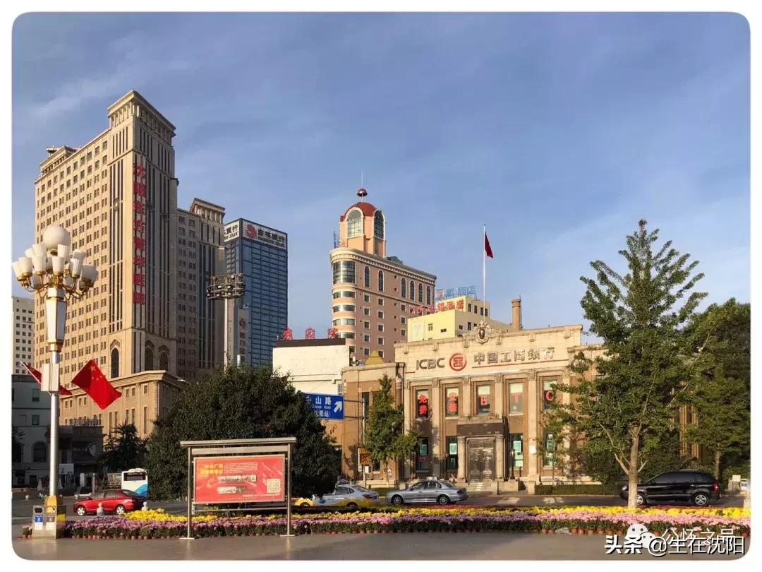 沈阳中山广场雕塑是谁建的,沈阳中山广场周围建筑群