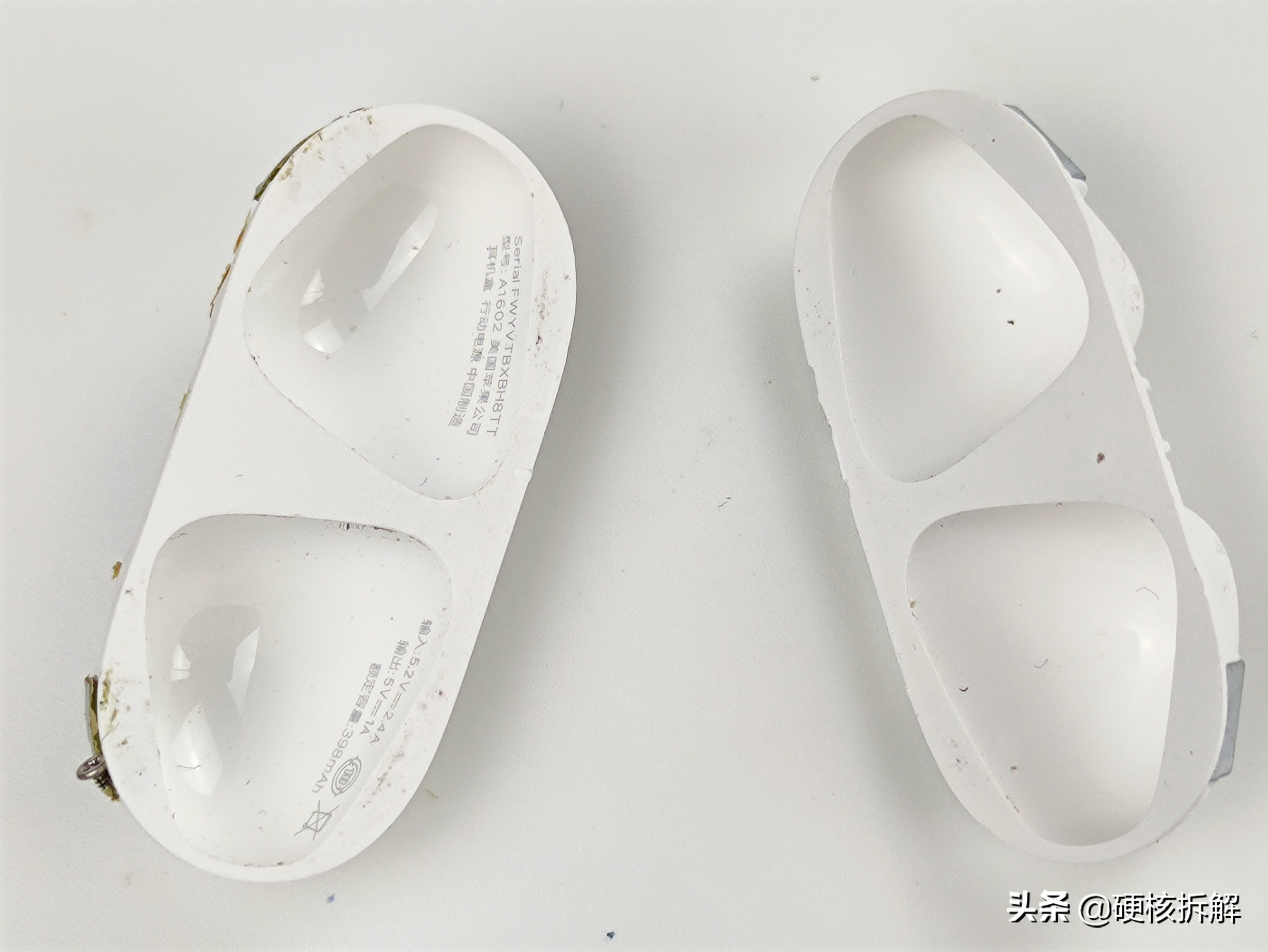 拆解苹果airpods和华强北airpods,华强北苹果耳机airpods拆解视频
