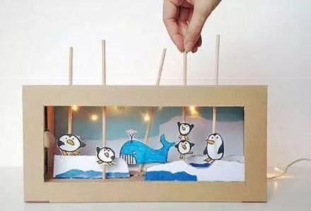 旧鞋盒做玩具,旧鞋盒子怎么做手工玩具