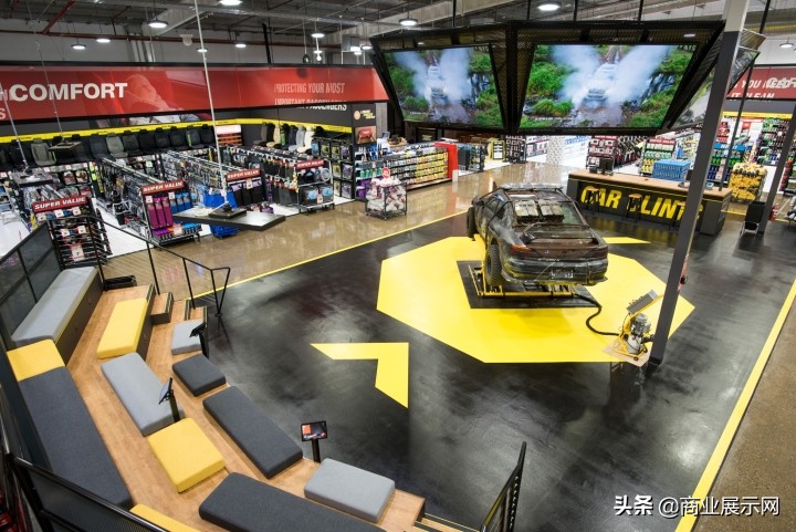 悉尼SupercheapAuto汽车用品旗舰店设计