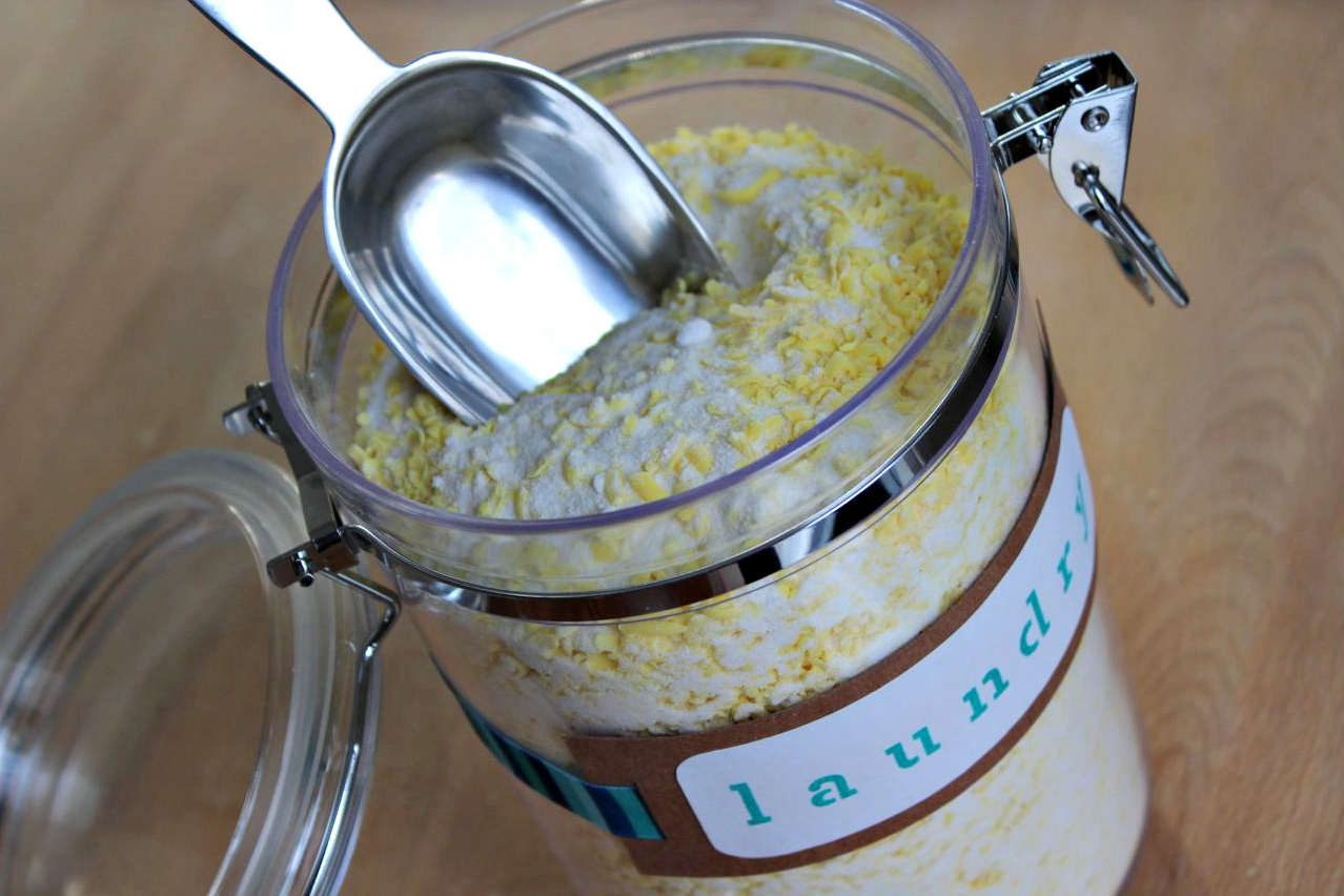 怎么样才能自己在家制作洗衣粉,自制洗衣粉用哪类碱