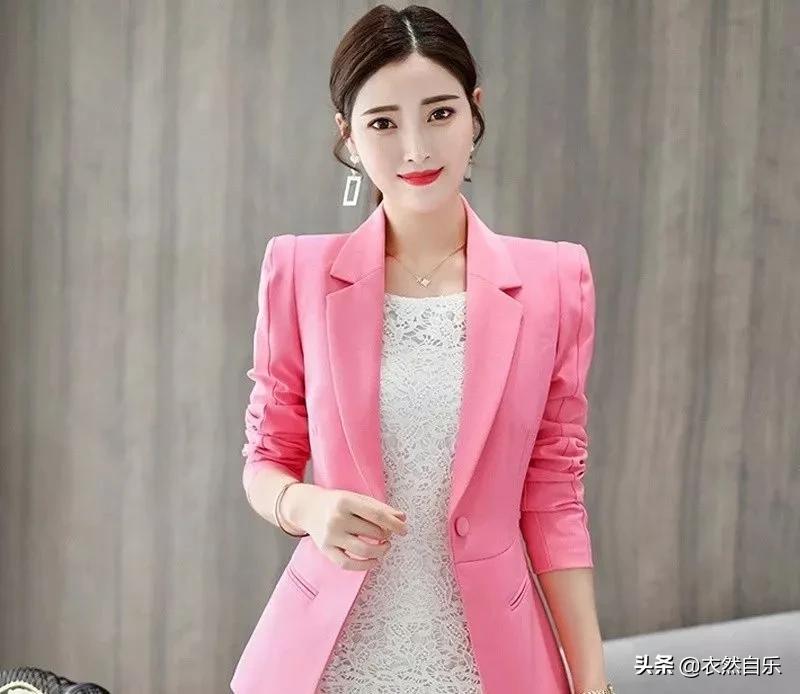 开春最时髦最in小西装18套显气质,早春穿搭要又甜又御廓形西装