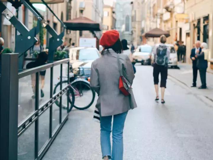 意大利格子上衣怎么搭配,意大利秋季穿搭