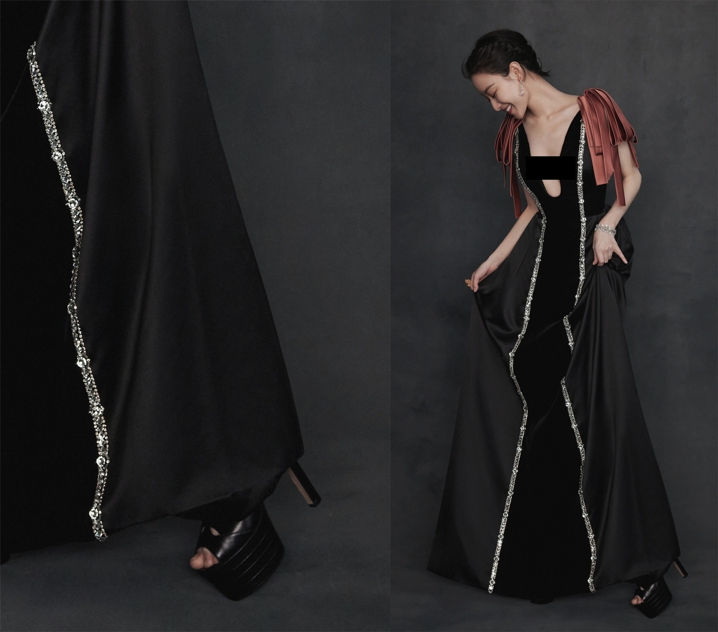 明星鞋底多厚？AB一双驴蹄反复穿，沈腾鞋底厚度不输倪妮防水台