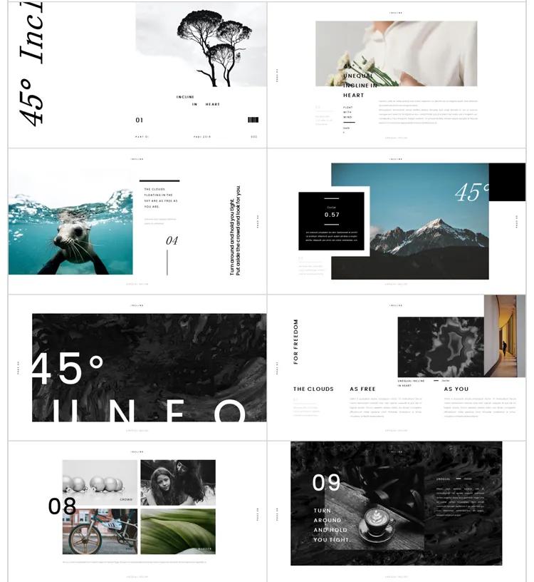 400套精简室内设计ppt,高大上的ppt设计图