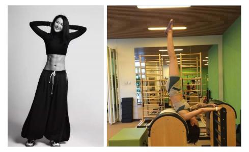 普拉提全身减脂塑形站立,娱乐圈内风靡的普拉提运动