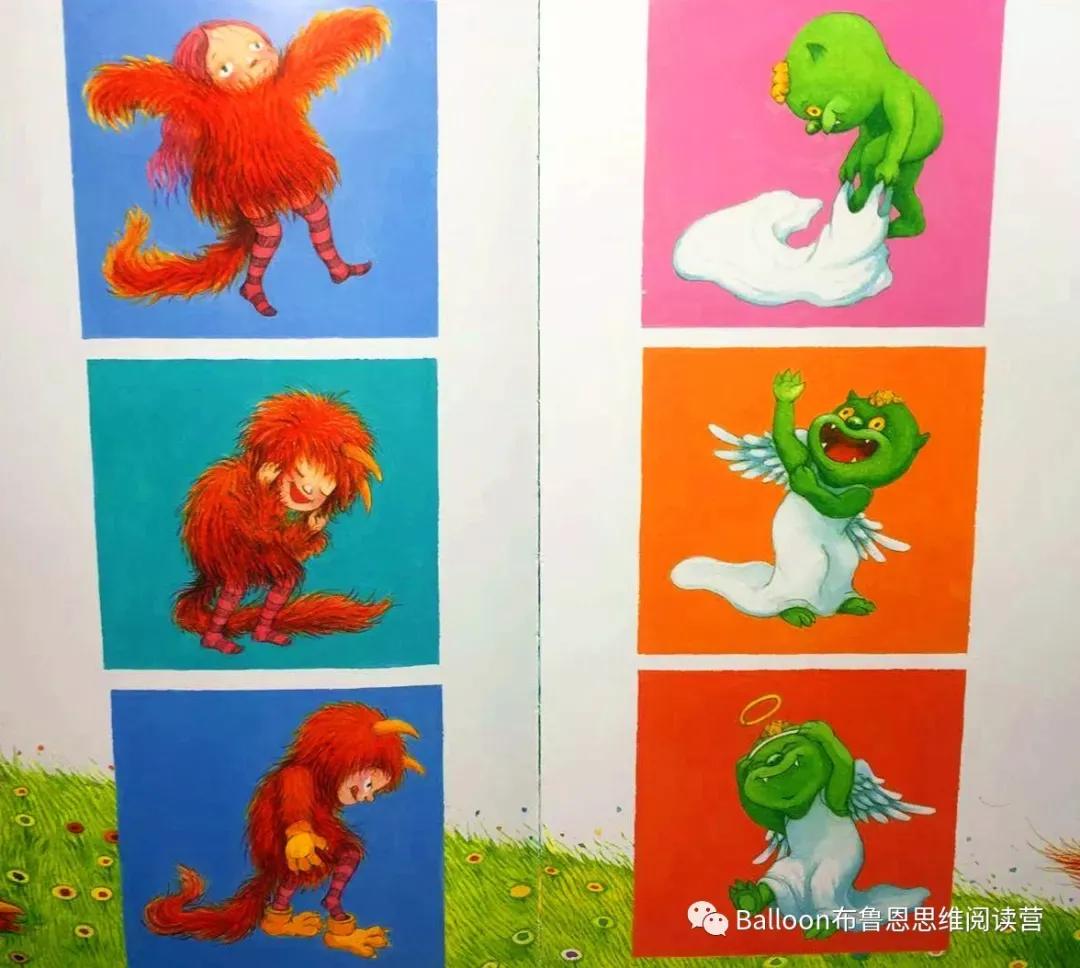 绘本小天使与小恶魔文案,每个人心里的小天使和小恶魔绘本