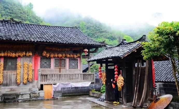 重庆酉阳酉水河风景,重庆酉阳官清乡石板村风景