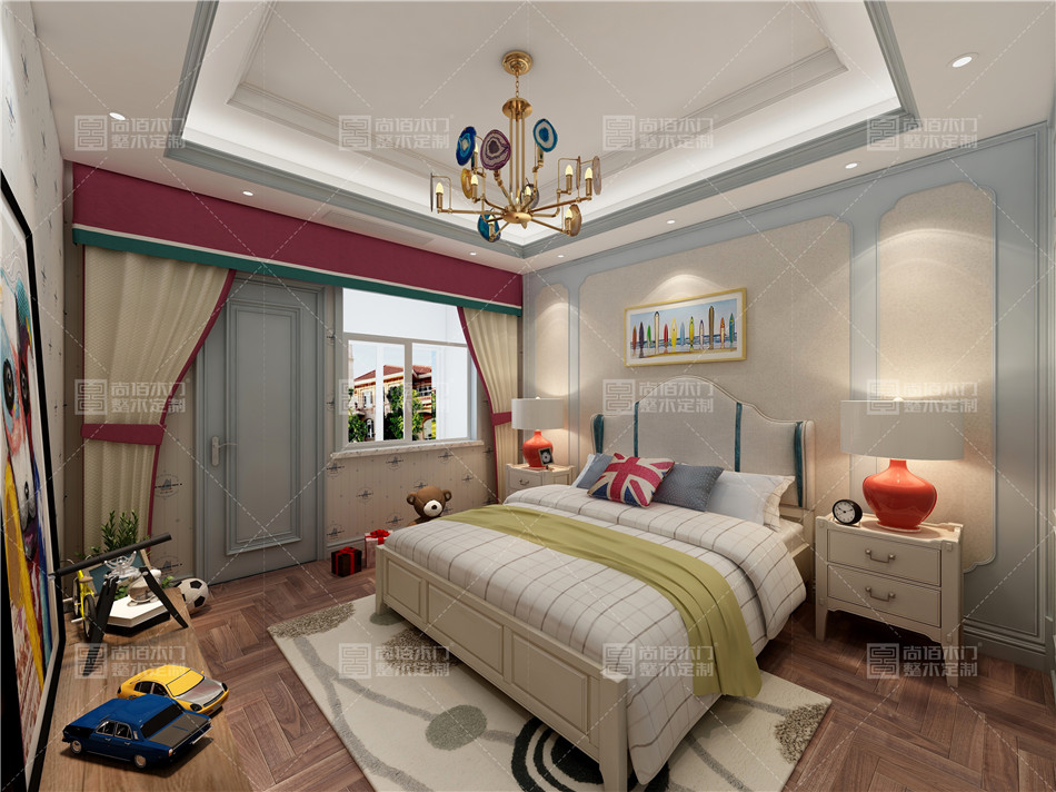 趁着岁月静好，把家“装”扮起来，博乐山水雅居206㎡简约效果图