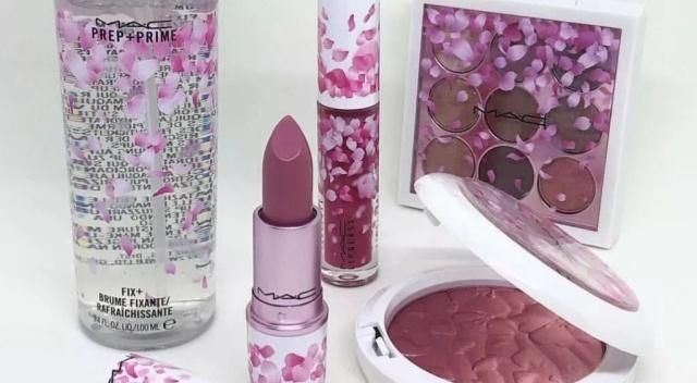 mac新出樱花限定正红色,mac2020樱花限定