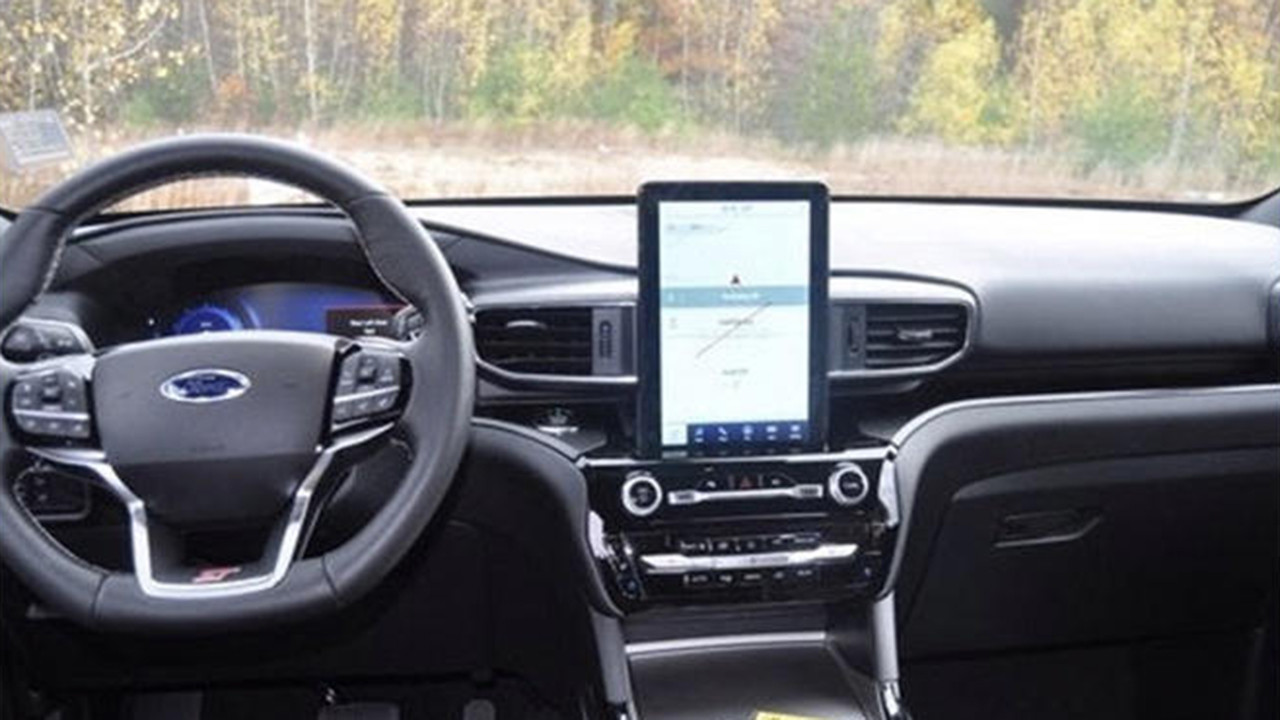 福特探险者st车型海外实拍,美国福特探险者st运动版