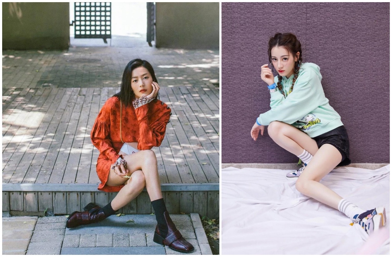 流行袜子外穿不露脚踝,袜子百搭外穿潮流