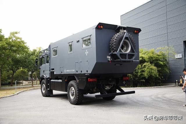 500万的德国曼卡4x4越野房车,德国曼4x4越野房车试驾视频