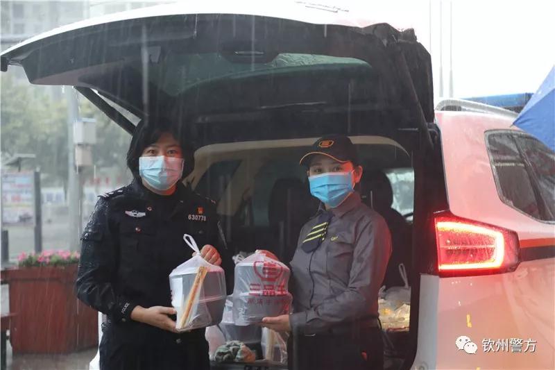 钦州抗击疫情我们一起努力,钦州防疫不惧风雨