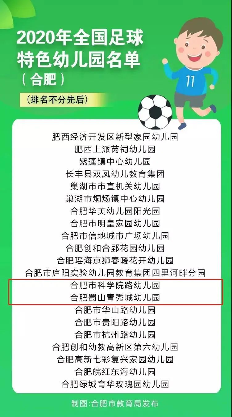 2019年全国校园足球特色学校名单,蜀山区重点小学名单
