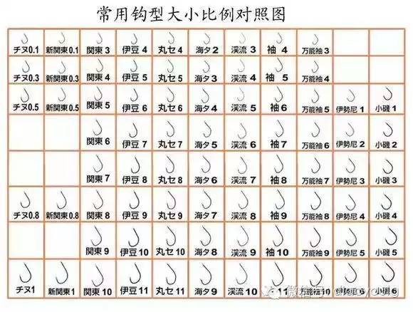 钓钩详细讲解图解大全,三钩钓鱼视频讲解
