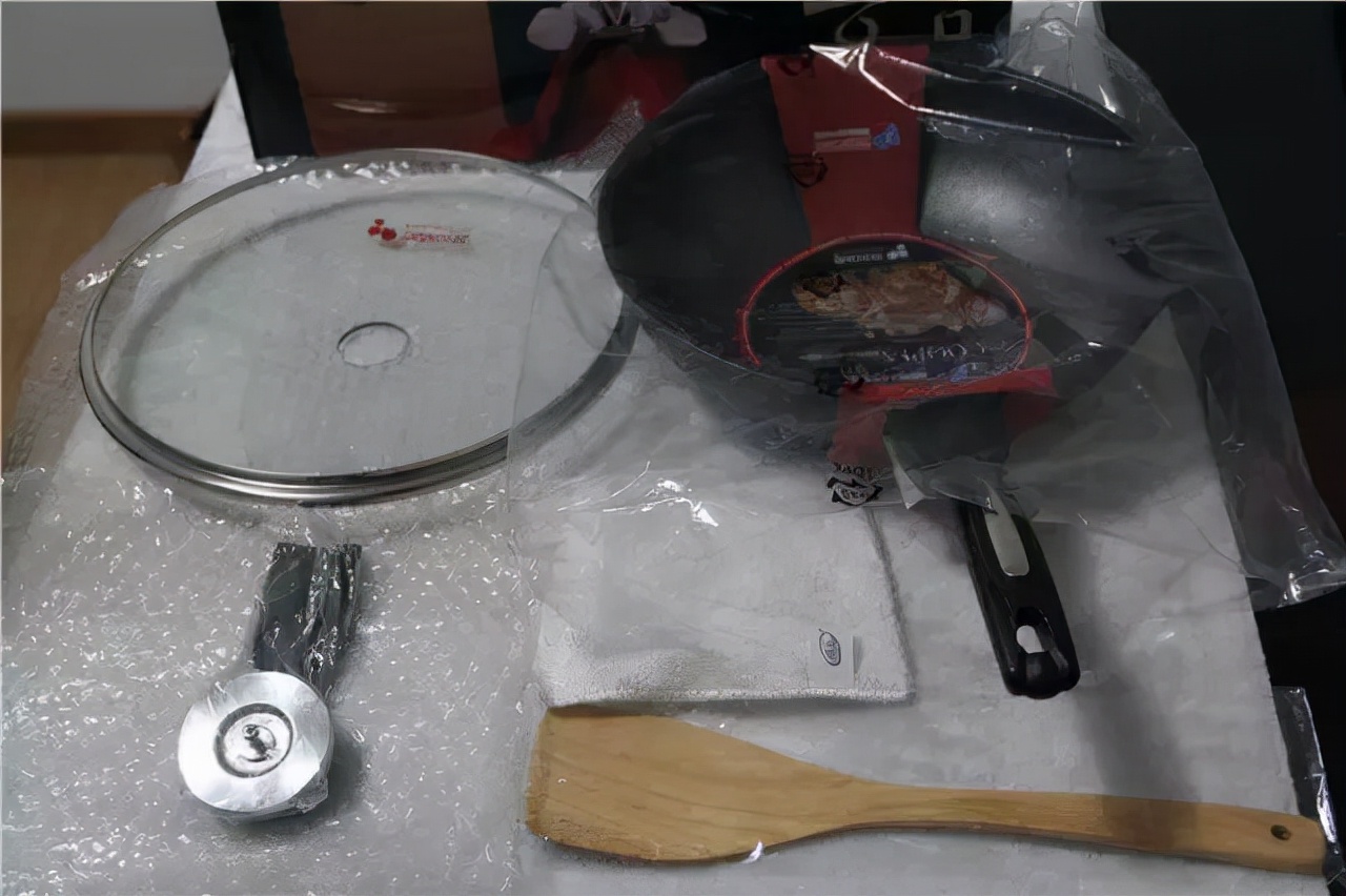 韩国新升级款麦饭石不粘锅大炒锅,韩国正宗麦饭石炒锅