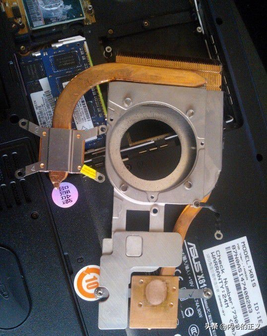 笔记本散热风扇拆解教程,拆解电脑风扇