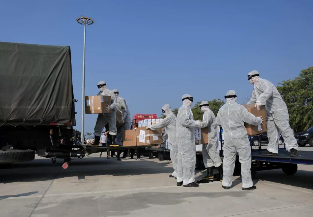 抗击疫情支援视频,武警部队支援抗击疫情