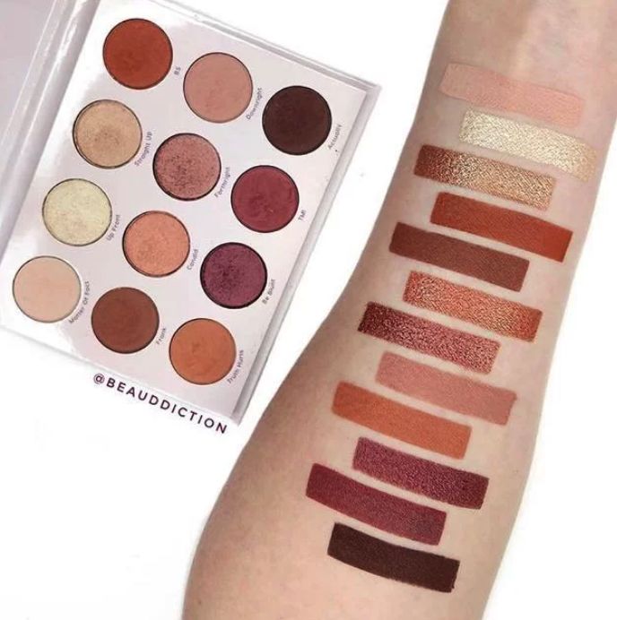 精致的猪猪女孩眼影推荐,白桃粉色眼影盘