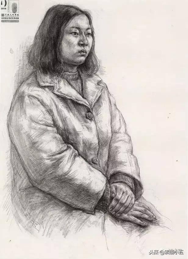 国美素描高分卷子图片,国美色彩高分卷2012