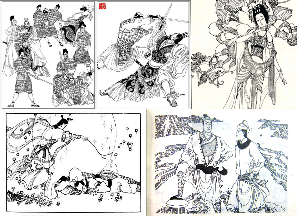 经典连环画十八罗汉,十大经典连环画名家