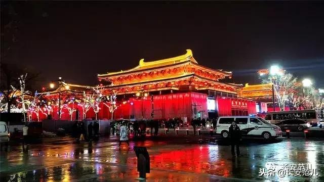 大唐不夜城还原照片,大唐不夜城换装拍摄