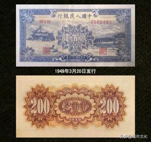 十大精美纸币图片大全,中国纸币图录书籍2023版