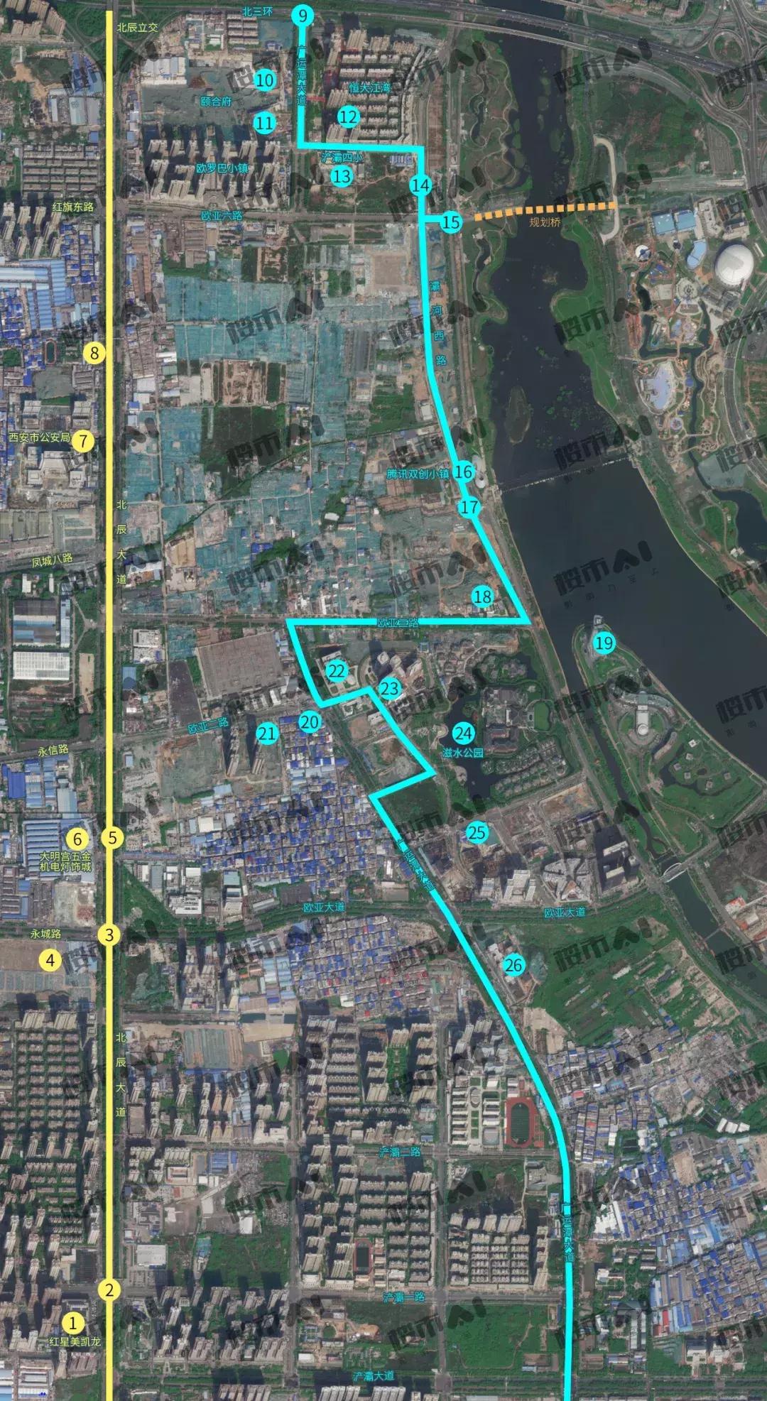 西安浐灞过去10年与现在的变化,浐灞的发展对比十年前