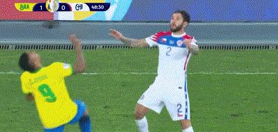 巴西队被淘汰热苏斯,巴西热苏斯推射破门