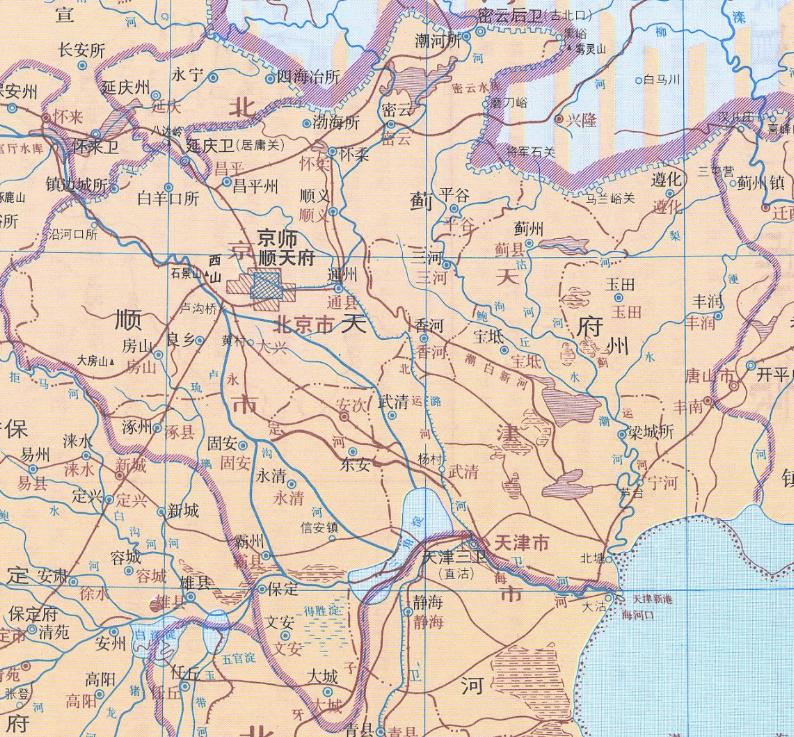 清朝顺天府相当于现在什么级别,清朝顺天府所有官职