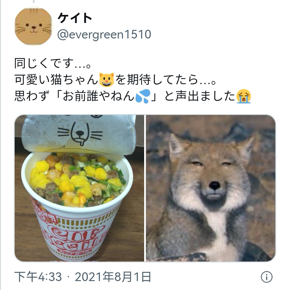 买中隐藏版杯面，居然跟大家买的不一样，网友：把我的期待还回来