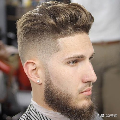 干练清爽的男士短发样式,精简发型男短发